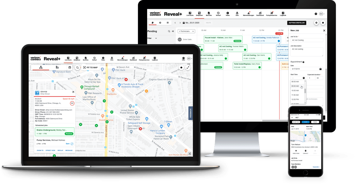 Field service management software | Verizon Connect DE
