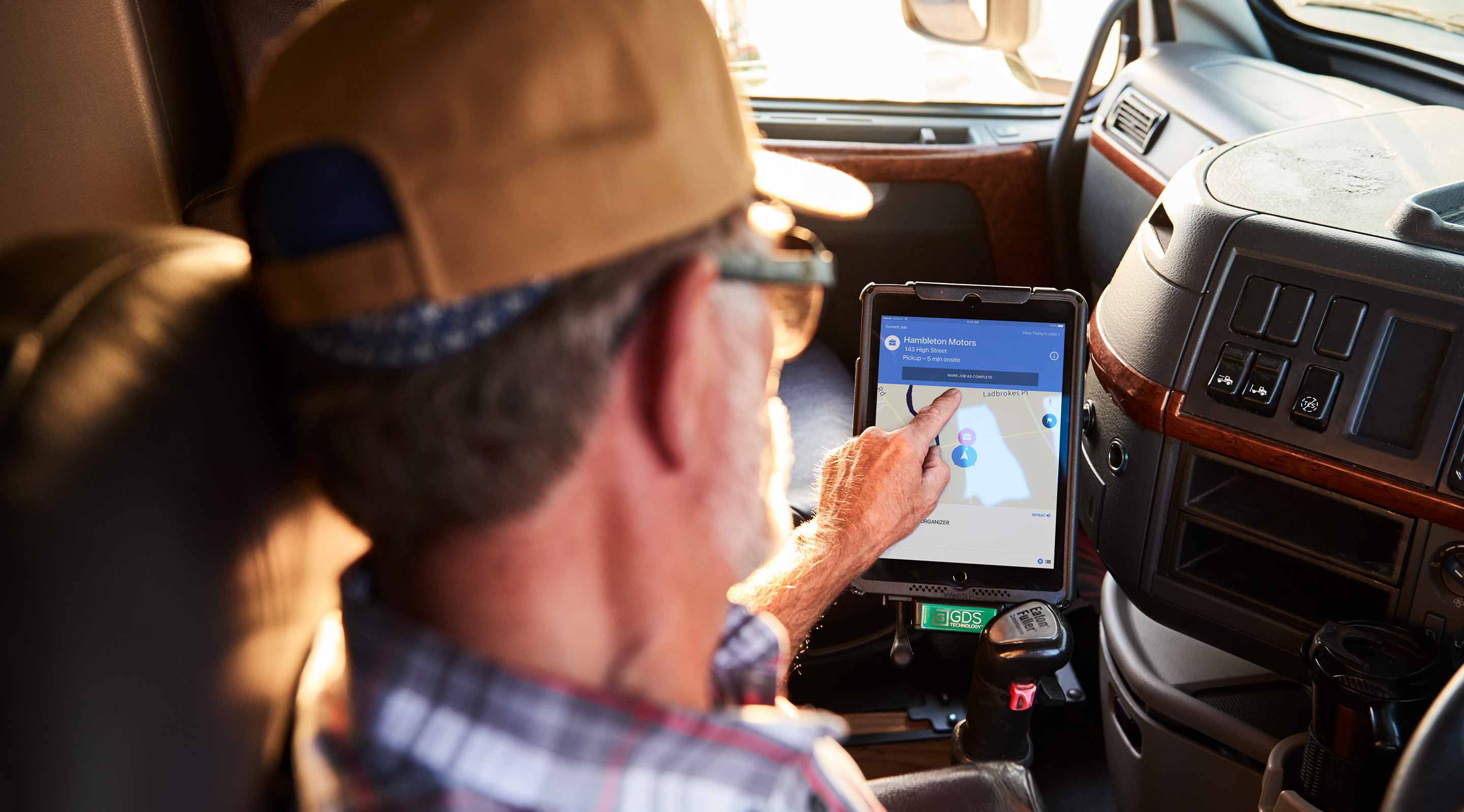 Truck GPS Navigation Software Verizon Connect UK