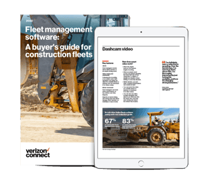 GPS Fleet Tracking for Construction Equipment Verizon Connect