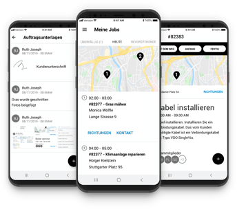 Intelligente GPSOrtungsApp Verizon Connect DE