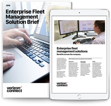 Enterprise Tracking System for Large Fleets | Verizon Connect