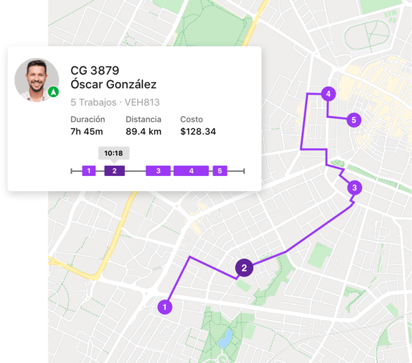Mejora la eficiencia de las rutas con un rastreo de tu flota en tiempo real
