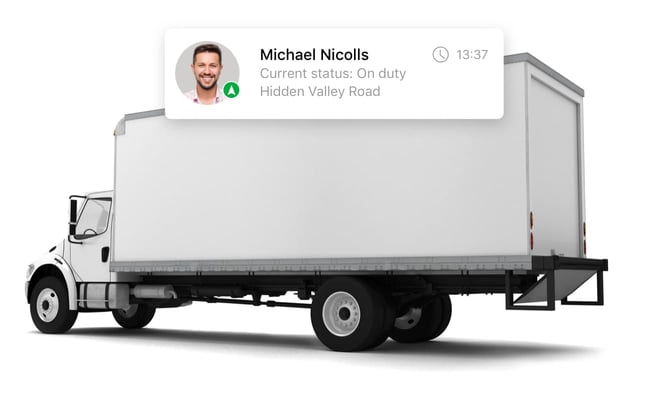 Truck Driver Hours of Service Verizon Connect